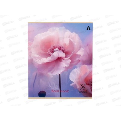 Тетрадь 36л кл. Alingar Нежный букет AL12045*5