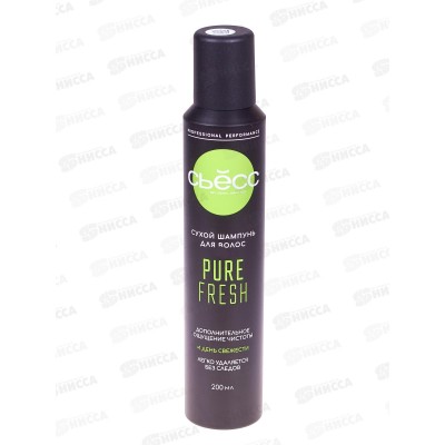 Сьёсс Pure Fresh сухой шампунь 200мл *6 Сьёсс Pure Fresh сухой шампунь 200мл *6