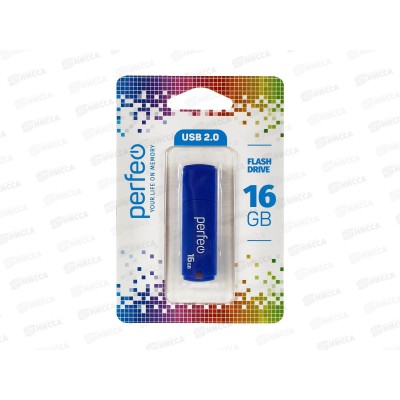 Флэш-карта Perfeo USB 16Gb C05 blue
