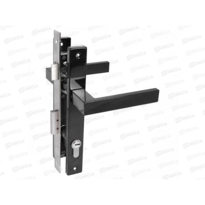 Замок врезной Стандарт 8520.01.9005 ключ-ключ черный с/руч *20 17658 Замок врезной Стандарт 8520.01.9005 ключ-ключ черный с/руч *20 17658