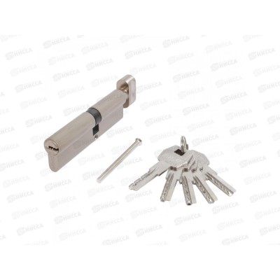 Цилиндровый механизм MAX 110 Стандарт SN 5кл мат ник 60*50B ключ/верт *10 14805