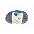 Пряжа Ализе Baby wool 20бамбук+40шерсть+40акрил 50г 175м 119 Серый