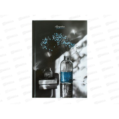 Ежедневник ПП А5 80л Гипсофила в вазе, недатир. 80-6759 *20