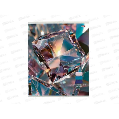 Тетрадь 48л клетка Profit Сияние бриллиантов, мел., 48-9052 *10/100