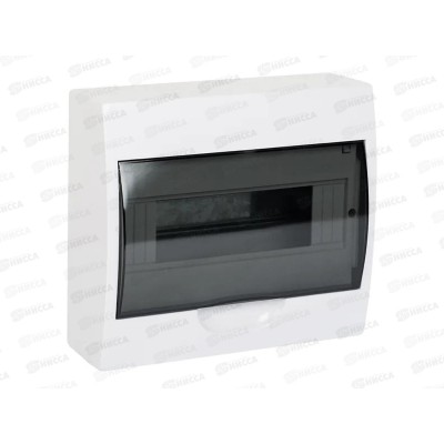 Щит распределительный навесной ЩРН-П-10 подвесной, пластиковый белый, PROxima, IP41