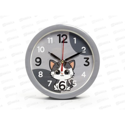 Будильник "21 Век" Классика Рубин В4-057 (20)Котенок (серый) Будильник "21 Век" Классика Рубин В4-057 (20)Котенок (серый)