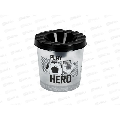 Непроливайка ScoolФОРМАТ Герой футбола, 250мл. черная CH-ГФ *200