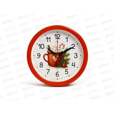 Будильник &quot21 Век&quot  Рубин &quotНовогодний напиток&quot В4-052 (20)