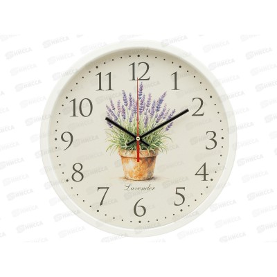 Часы "21 Век" 3027-042 Лаванда, бел. корп. Часы "21 Век" 3027-042 Лаванда, бел. корп.