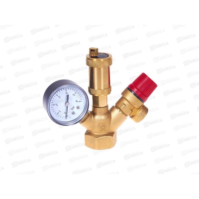 Группа безопасности котла компакт 1" СТМ ТЕРМО CARSGC01