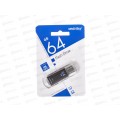 Флеш-карта USB 3.0 SmartBuy  64Gb V-Cut Black