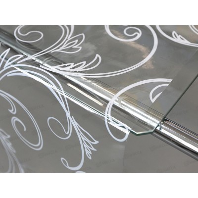 Клеенка Grace силиконовая  0,8*20м 0,6мм Laser 7036-80 121377