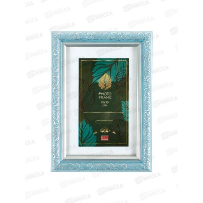Фоторамка 10*15 ПОЛИНОМ пластик, Эрмитаж,паст.-син,2016-26/3РП1015*50 Фоторамка 10*15 ПОЛИНОМ пластик, Эрмитаж,паст.-син,2016-26/3РП1015*50