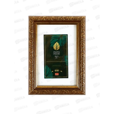 Фоторамка 10*15 ПОЛИНОМ пластик, Эрмитаж,блед.кор,2016-86/РП1015*50