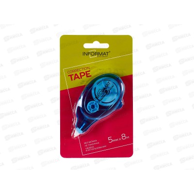 Корр.лента INFORMAT 5мм*8м роллер CTB-5*8  *12