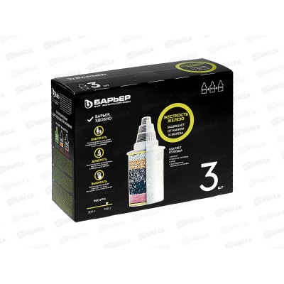 Картридж Barrier комплекс Жесткость Железо 3шт *12 Картридж Barrier комплекс Жесткость Железо 3шт *12