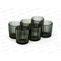 Набор стаканов Мистерия графит 24с2392 250мл 6шт. *6 Набор стаканов Мистерия графит 24с2392 250мл 6шт. *6
