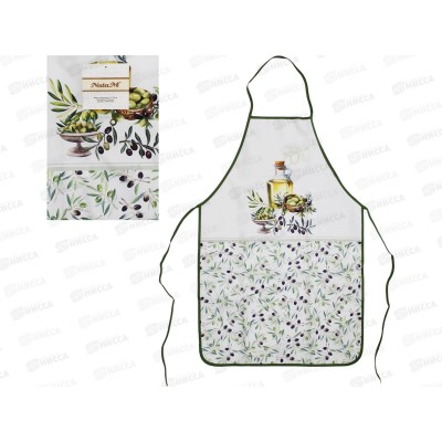 Фартук кухонный 51х76см "Оливия" полиэстер, АР001004   АТМ