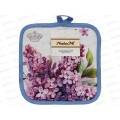 Прихватка кухонная 17х17см &quotЦветущая сирень&quot полиэстер, РН001001   АТМ