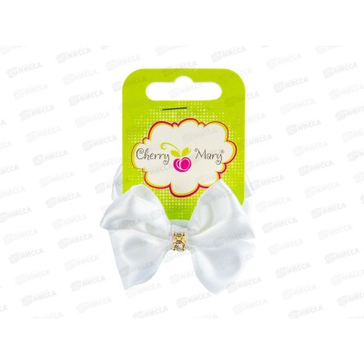 Набор резинок для волос CHERRY MARY, DR07088, 2шт №01 белый