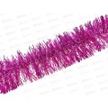 Мишура, 11см х 2м, AL-3330 фиолетовый  *200