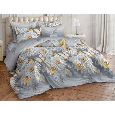 Комплект постельного белья 2сп 215*175 европрост бязь,пл125 Адель