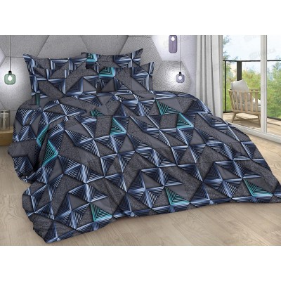 Комплект постельного белья 2сп 215*175 европрост бязь,пл125 Неон