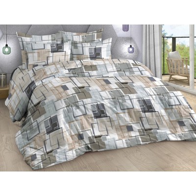 Комплект постельного белья 2сп 215*175 европрост бязь,пл125 Остин