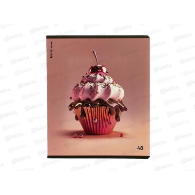 Тетрадь 48л кл. ПОЛИ Glow Food  65555*5/100