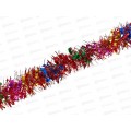 Мишура, 8см х 2м, AL-3331 красный ассорти *200 Мишура, 8см х 2м, AL-3331 красный ассорти *200