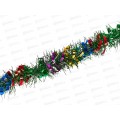 Мишура, 8см х 2м, AL-3331 зеленый ассорти  *200