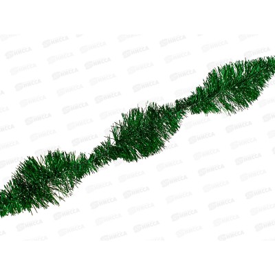 Мишура 002015 парабола 9см х 2м зеленый, AL-3327 *400