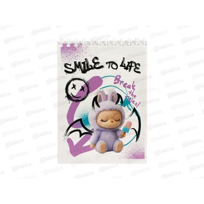 Блокнот 40л АКАД А6 кл. Монстрики-милашки ЕАС-2030804 *15/180