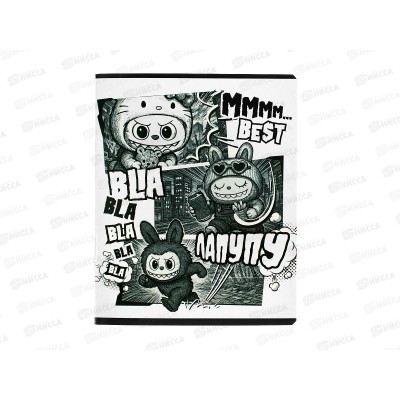 Тетрадь 48л кл. АКАД Монстрики-милашки EAC-2030805 *60 Тетрадь 48л кл. АКАД Монстрики-милашки EAC-2030805 *60