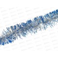 Мишура, 10см. х 2м., AL-3362 синий/серебро *300