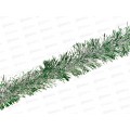 Мишура, 10см. х 2м., AL-3362 зеленый/серебро *300