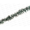 Мишура 002015 5см х 2м, AL-8102, зеленый с белым концом*600