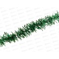 Мишура 002015 5см х 2м, AL-8102,темно-зеленый с белым концом*600