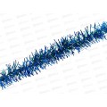 Мишура 002015 5см х 2м, AL-8102, синий с белым концом*600