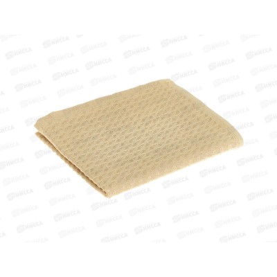 Полотенце кухонное вафельное 40*60 с петелькой Бежевое