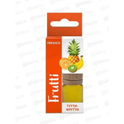 Ароматизатор бочонок Freshco Frutti Тутти-Фрутти *12 Ароматизатор бочонок Freshco Frutti Тутти-Фрутти *12