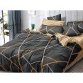 Комплект постельного белья 2,0сп европростыня LUXOR поплин F 75008 А/В