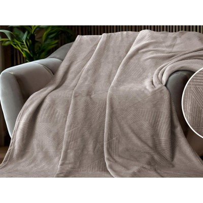 Плед велсофт 150*200 17-1316 Светло-коричневый Плед велсофт 150*200 17-1316 Светло-коричневый