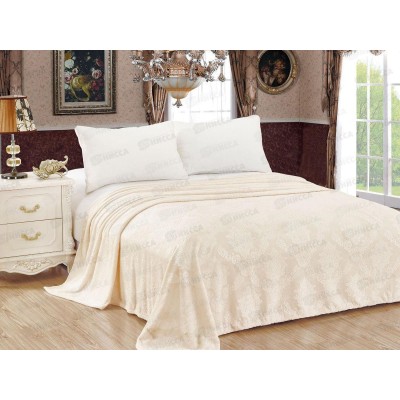 Плед Велсофт 150*200 062 OPE Узоры Молочный