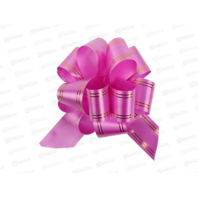Бант подарочный &quotStilerra" BOWP-5M  15,5см 03 малиновый   *10