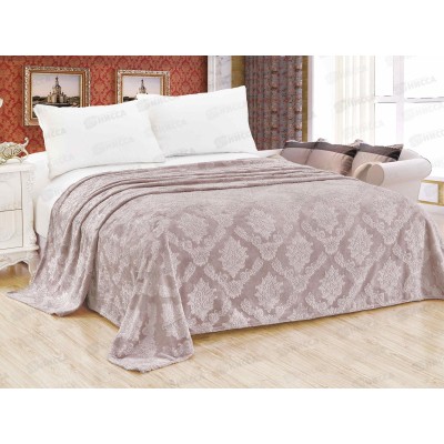 Плед Велсофт 220*200 042 OPE Узоры Розовый