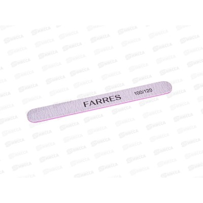 Farres Пилка MJ011-1 100/120 для ногтей любого типа *50