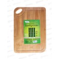 Доска разделочная  бамбук 24*34*2 10015-3 *30