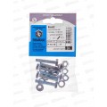 Болт SR (DIN933) М 6*30 с гайкой и шайбой  6шт   *10