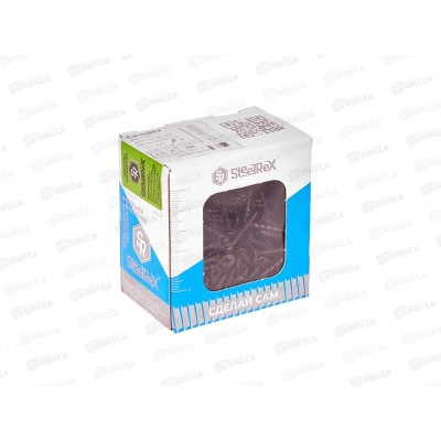 Саморез для ГКЛ крупная резьба, оксид 3,5*25 кор. с ок. - 350шт SR